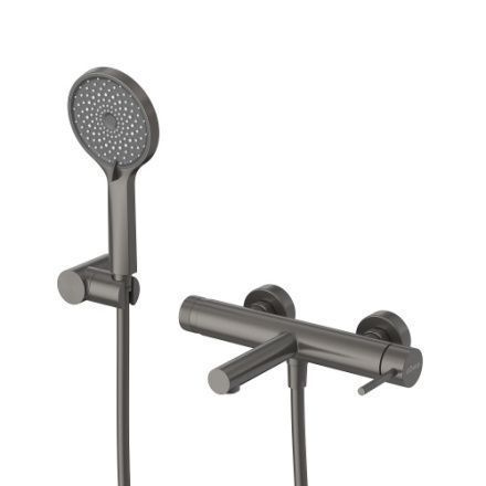 Смеситель Cezares RELAX RELAX-VD-GM настенный серый