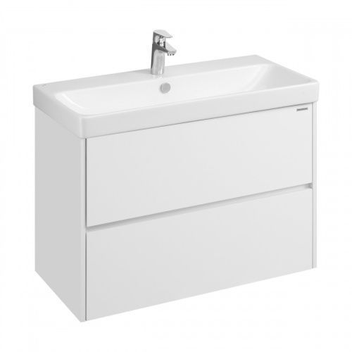 Тумба с раковиной Aquaton Сканди 1A2519K0SD010 90х50 напольная цвет белый