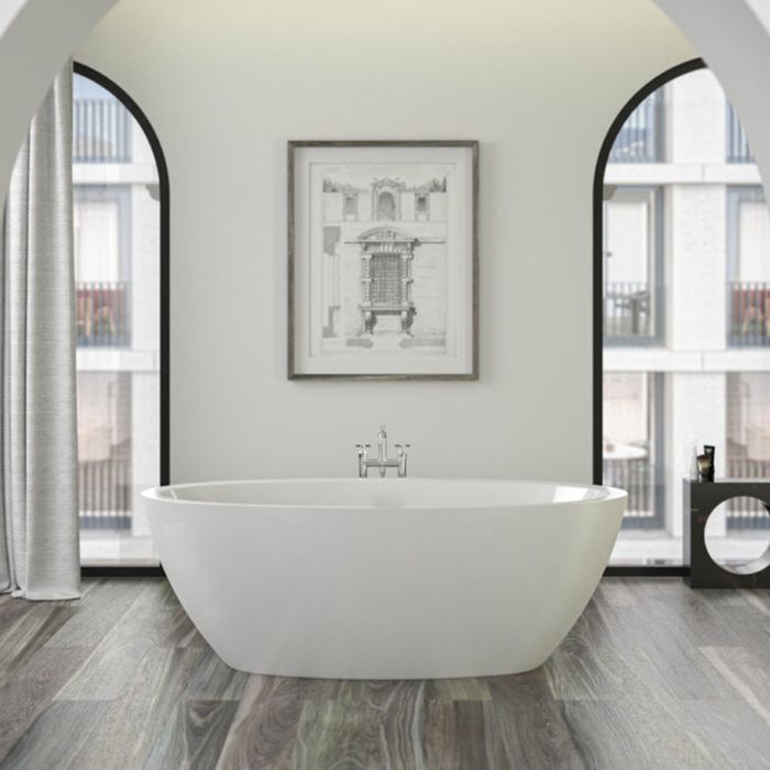 Ванна акриловая Knief Loom 0100-258-06S white lucido 170х85 встраиваемая прямоугольная