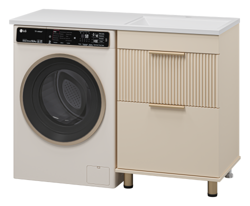 Тумба под раковину Brevita Enfida ENF-07060-032Я 60х50 напольная цвет бежевый