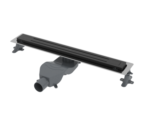 Душевой лоток Boheme Premium Trendy 983-80-B 85х10 черный