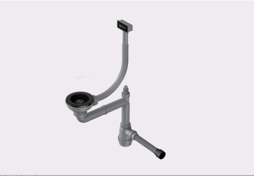 Слив-перелив Omoikiri WK-1 4956875 серый