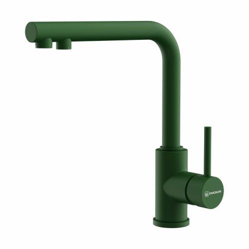 Смеситель для кухни Omoikiri Nakagawa 2 PLUS 4994443 на мойку зеленый