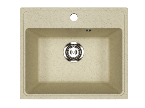 Кухонная мойка Uperwood ECON UPD-408 4910201232 50х40 цвет бежевый поверхность матовая