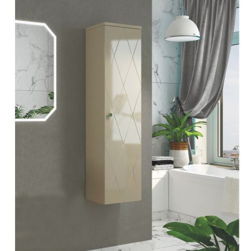 Шкаф-пенал Comforty Кремона 00-00001219CF 40х150 подвесной цвет коричневый