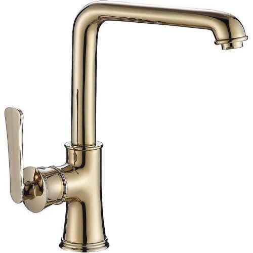 Смеситель для кухни Haiba HB181-5 HB70181-5 на мойку золото