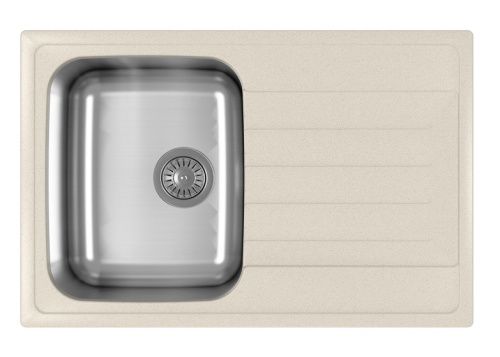 Кухонная мойка Dr.Gans Дуэт 760 26.120.B0760.405 75х50 цвет коричневый поверхность матовая