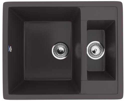 Кухонная мойка Ulgran Classic U-106-345 60х50 цвет коричневый