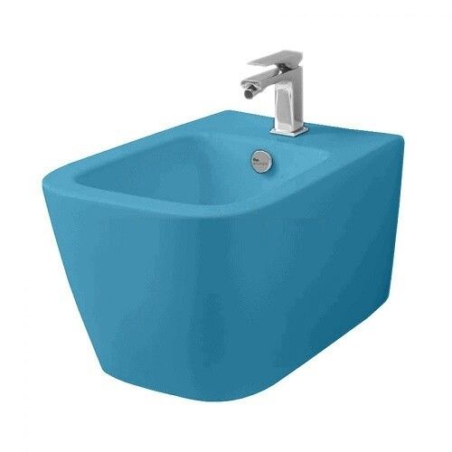 Биде подвесное Artceram A16 ASB001 38 00 цвет синий