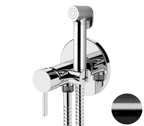 Гигиенический душ со смесителем Remer MC65WCFP серый