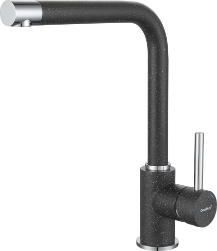Смеситель для кухни Granfest 3651 графит на мойку графит