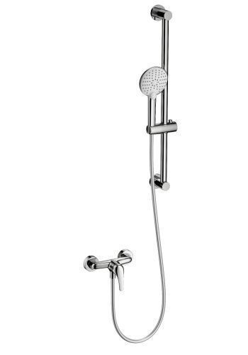 Душевой гарнитур Wonzon & Woghand  WW-4570-CR настенный хром
