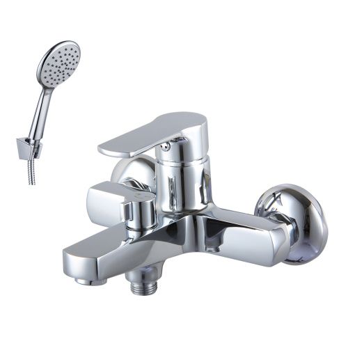 Смеситель для ванны LeMark Plus Grace LM1512C настенный хром