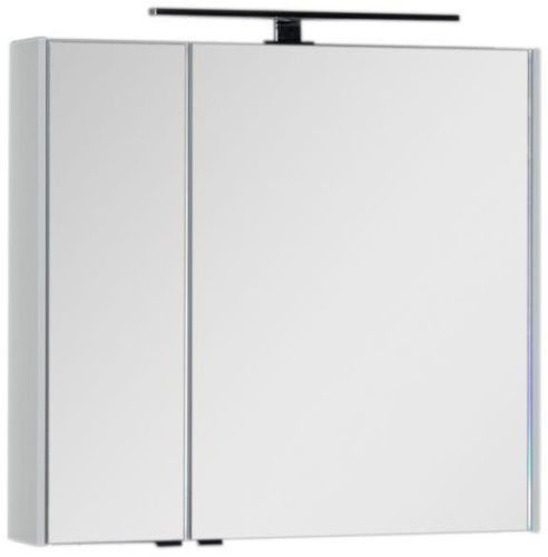 Зеркало-шкаф Aquanet Латина 00179635 80х80 подвесной цвет белый