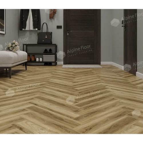SPC ламинат Alpine Floor Nut ECO 22-6 MC Акорн толщина 0.4 см 43 класс 600х125