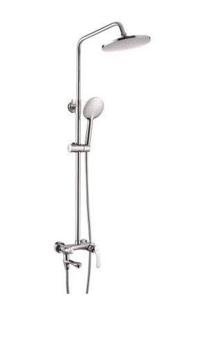 Душевая стойка Shevanik S9436 настенная цвет хром