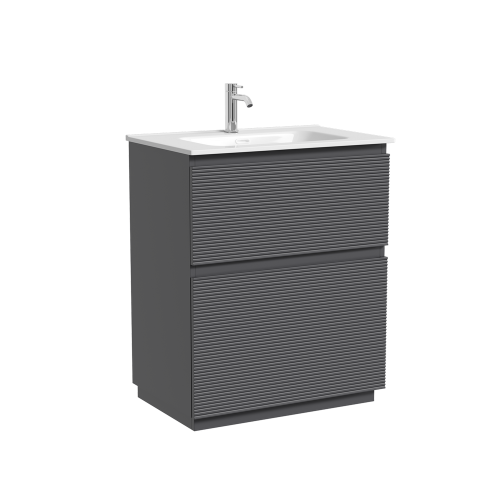 Тумба под раковину Sancos FOLK Floor FL70FGS 70х40 напольная цвет серый