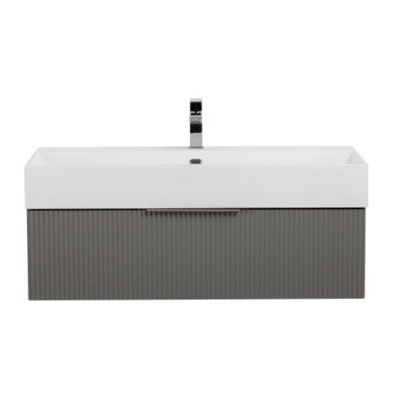 Тумба под раковину Cezares PREMIUM 55424 90х40 подвесная цвет серый