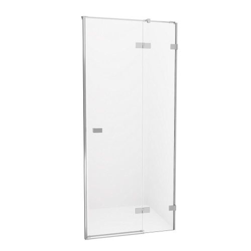 Душевая дверь New Trendy AVEXA EXK-1444 90х200 стекло прозрачное профиль хром