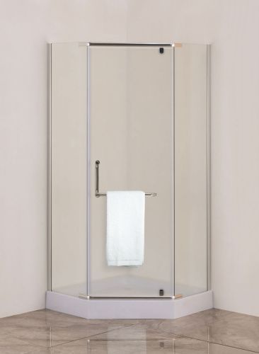 Душевой уголок Agger A03-090MCR 90х90 стекло матовое профиль хром с поддоном