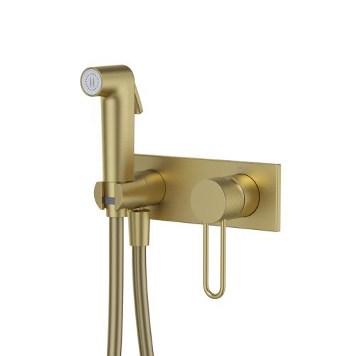 Гигиенический душ со смесителем Iddis Duna DUNMGV0i08 золото