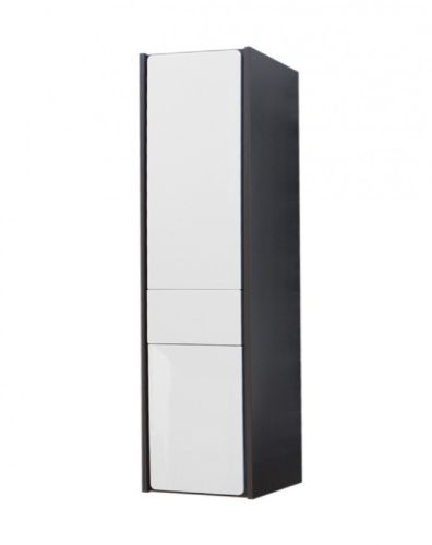 Шкаф-пенал Roca Ronda ZRU9302966 30х140 подвесной цвет белый/серый