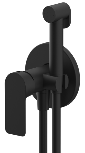 Гигиенический душ со смесителем Remer I65WNO черный