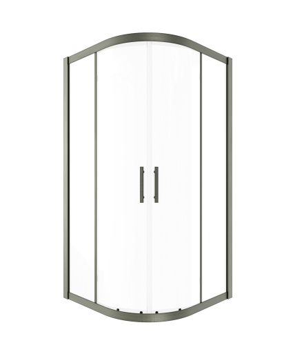 Душевой уголок Timo T42 90х90 стекло прозрачное профиль никель без поддона