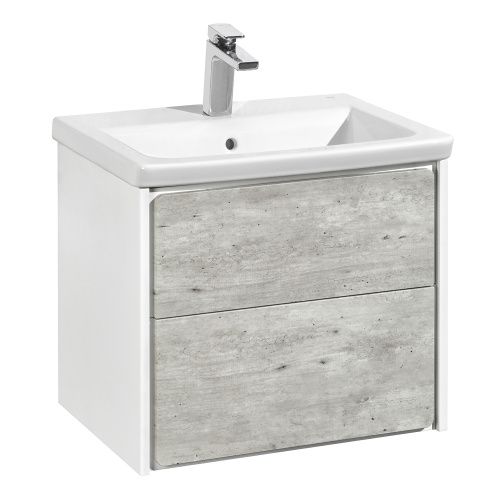 Тумба под раковину Roca Ronda Z.RU93.0.300.2 60х50 подвесная цвет серый/белый