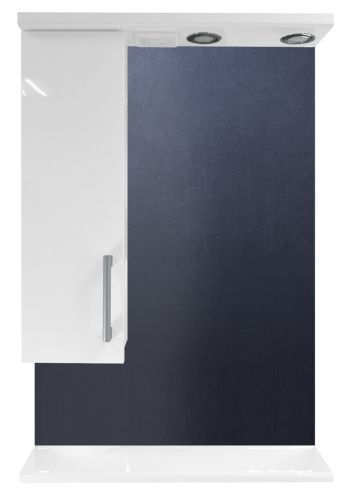 Зеркало-шкаф Loranto Модерн CS00046069 60х80 подвесной цвет белый