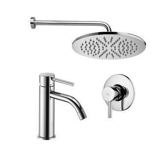 Душевая система Paffoni Light KITLIG011CR071 встраиваемая в стену