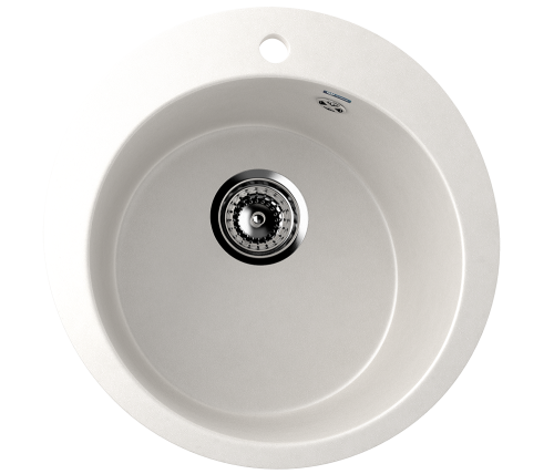 Кухонная мойка Ulgran Classic U-405-341 50х50 цвет белый