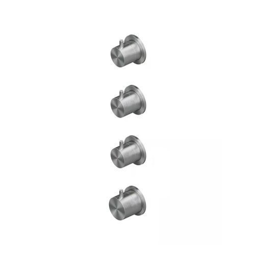 Смеситель QuadroDesign Source 12 50.00 AS встраиваемый в стену нержавеющая сталь