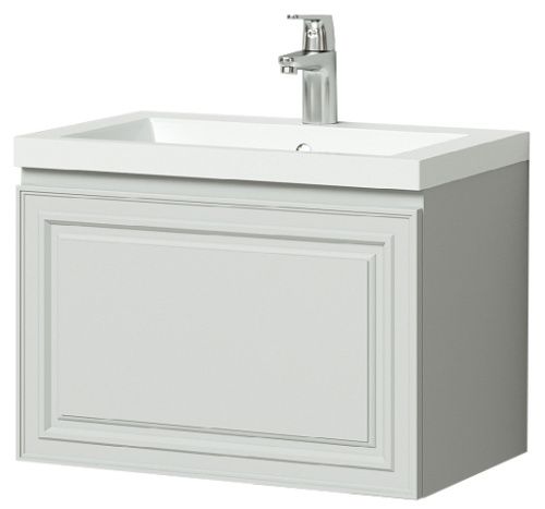 Тумба с раковиной Итана VERONA CS00080612 60х40 подвесная цвет серый