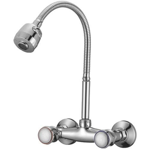 Смеситель для кухни D-Lin D142811-T настенный хром