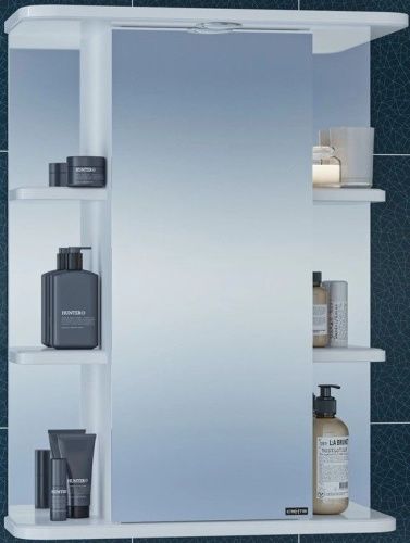 Зеркало-шкаф СанТа Герда 101021 60х70 подвесной цвет белый