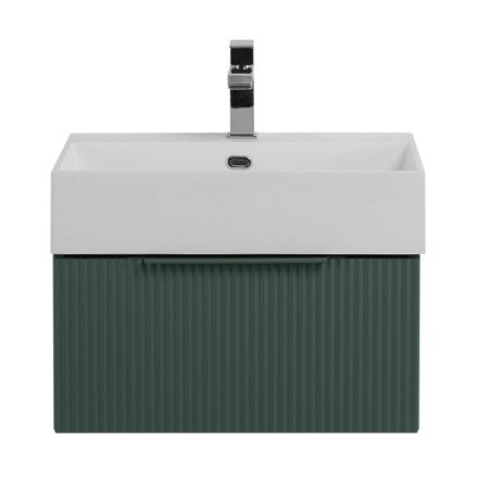 Тумба под раковину Cezares PREMIUM 55415 50х40 подвесная цвет зеленый