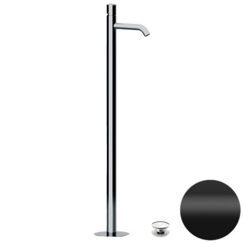 Смеситель для раковины Daniel Trilogy TG68815 напольный черный