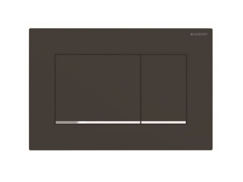 Клавиша смыва механическая Geberit Sigma30 115.883.14.1 цвет черный/хром