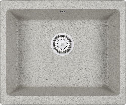 Кухонная мойка Granula 5551, БАЗАЛЬТ 55х45 цвет серый поверхность матовая