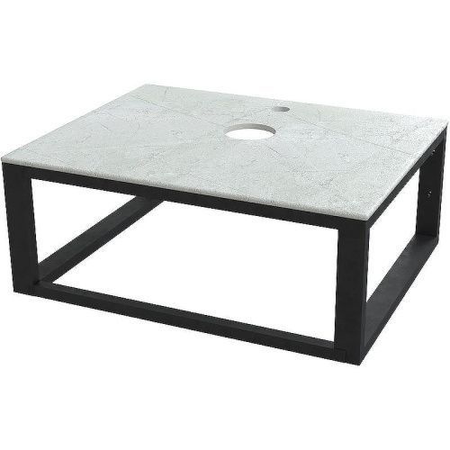 Столешница 1MarKa Grunge Loft Ц0000008734 60х50 накладная цвет серый