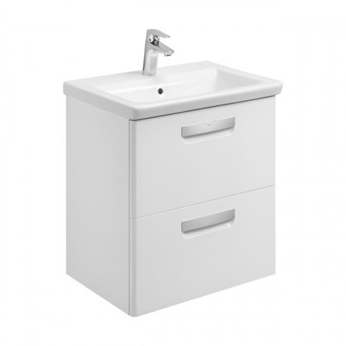 Тумба под раковину Roca The Gap Original ZRU9302734 60х40 подвесная цвет белый
