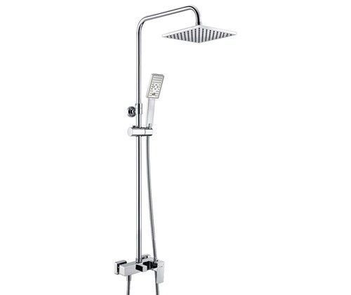 Душевая стойка Wasserkraft A17702 настенная цвет хром