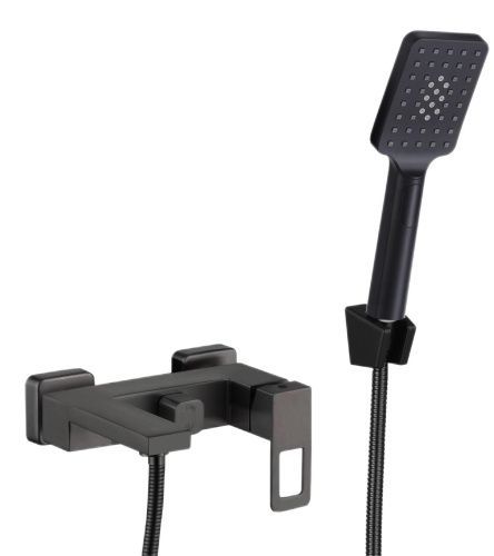 Смеситель для ванны и душа Savol S-SUS4003H настенный черный