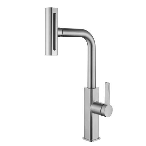 Смеситель для кухни Fmark FS8266L на мойку сатин