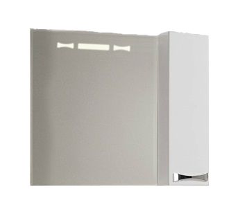 Зеркало-шкаф Aquaton Диор 1A168002DR01R 80х70 подвесной цвет белый