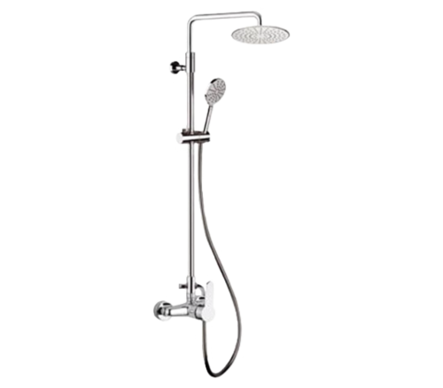Душевая стойка Remer Winner W37A8MPEC20M настенная цвет хром