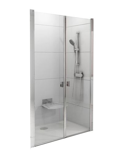 Душевая дверь Ravak CHROME 0QV7CC0LZ1 90х195 стекло прозрачное профиль хром