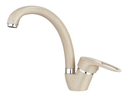 Смеситель для кухни Granula 03-ST, БЕЖЕВЫЙ на мойку бежевый