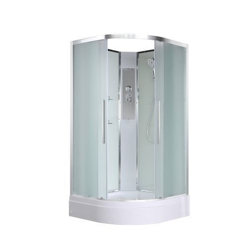 Душевая кабина AvaCan EM EM3080N 80х80 четверть круга без крыши ориентация универсальная
